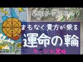 まもなくあなたが乗る運命の輪✨チャンスの女神の前髪をつかもう、未来を先取り！タロット🌸オラクル 占い ☆人生 運命 奇跡 成功 恋愛☆高次元メッセージ