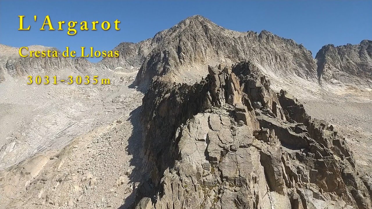 L'Argarot, 3035m, cresta de Llosas, Maladeta.septembre 2025