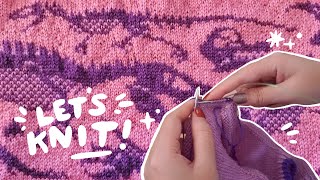 can i knit a sweater in 1 week?  a crafting vlog