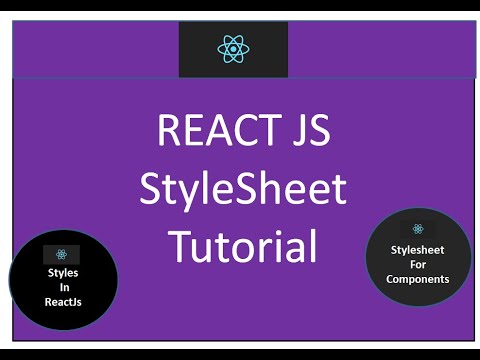 React js tutorial for beginners | React js Styles tutorial - YouTube