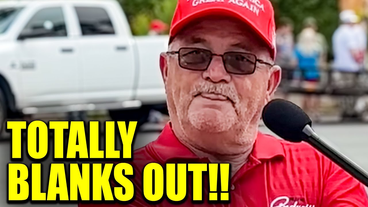 Trump Voter’s MIND FREEZES After Simple Question On His Presidency