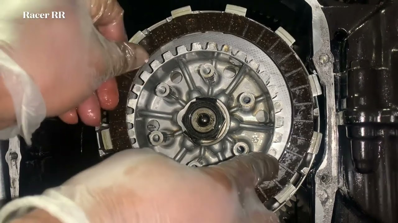 Yamaha Clutch  Fj1200 Reassemble