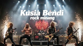 Lagu Minang Rock Kusia Bendi cpt.syamsi hasan [cover ai]