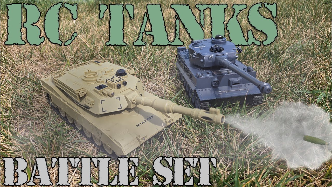 Epic RC Tank Showdown You Have to See! | RC Battle Tanks Set from