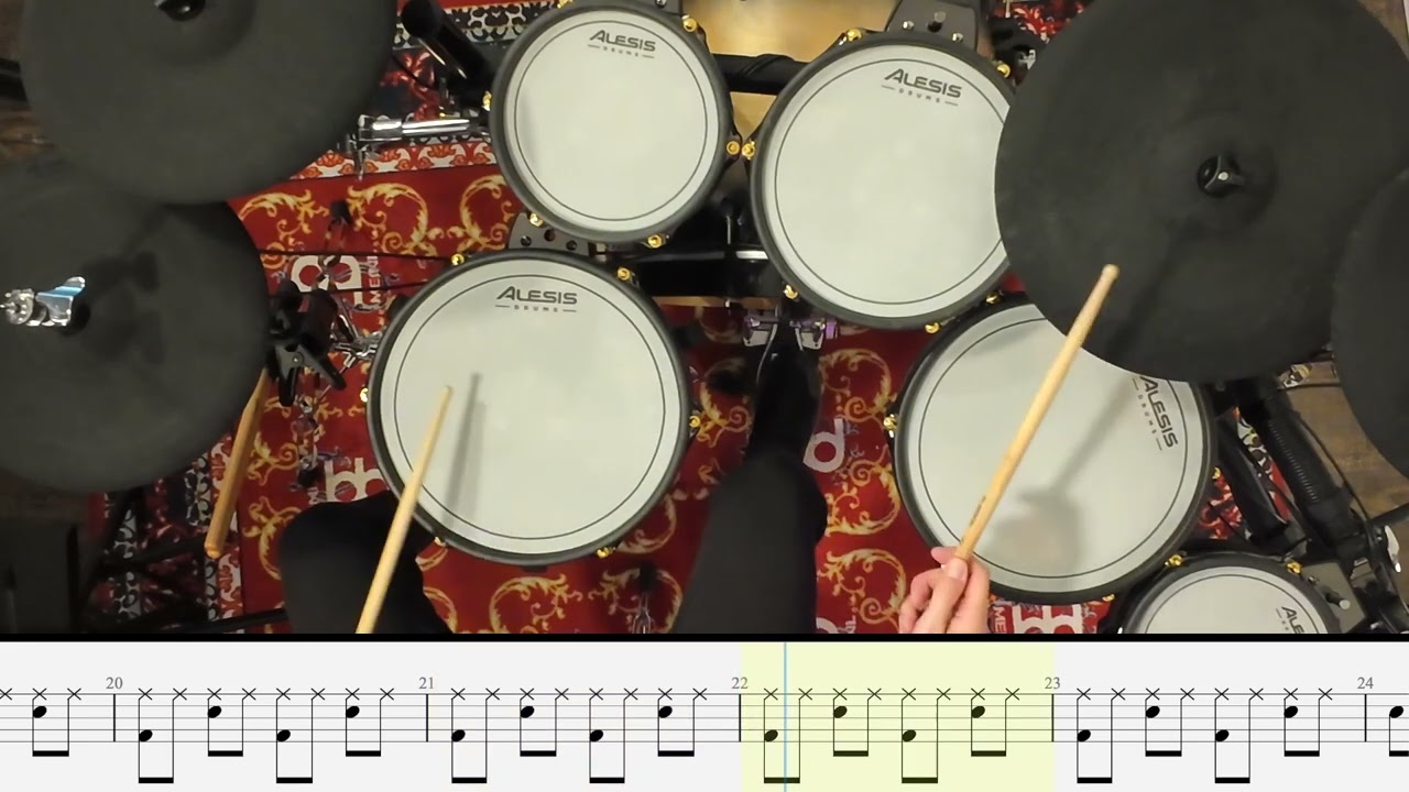 Island in the Sun – Weezer | Arrangement Batterie type Trinity College London (avec partition) 🥁