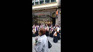 Cantareiriñas: Pandereitada de Alén no día da música tradicional de Ferrol 2017
