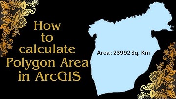 How to calculate polygon area in ArcMap | ArcGIS Tutorial