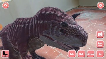 Dinosaur 3D AR - Augmented Reality 2018