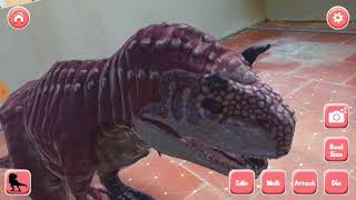 Dinosaur 3D AR - Augmented Reality 2018 screenshot 3