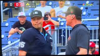 Bob Melvin Ejected after Horrible Strike Call 8/8/2024