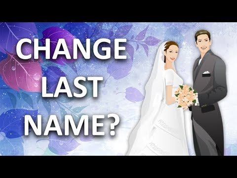 How to change my last name after marriage?