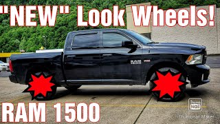 "NEW" look Wheels for the RAM 1500! | Blackout | Plastidip