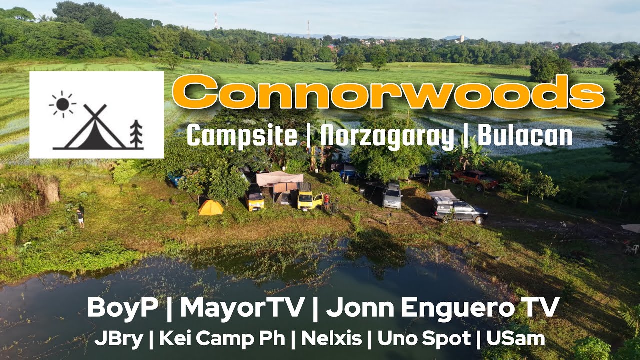 Nabalahaw sa Connorwoods | Camping in Rain | Kasama ang Jordan ng mga Vloggers | Norzagaray, Bulacan