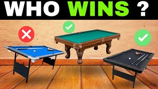 9 Best Pool Tables On Amazon 2025 Foldable & Budget 8 Ball Billiard Tables For Home & Garage