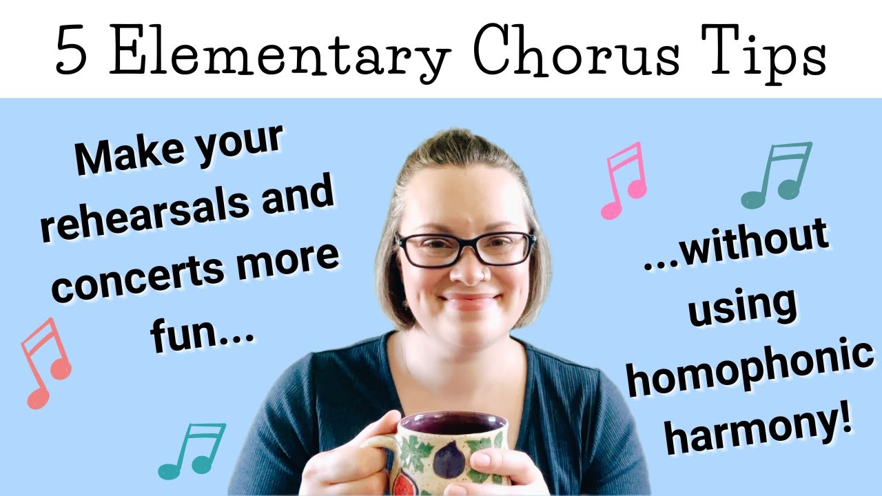 5 Tips for Enriching and Engaging Elementary Chorus Concerts - YouTube