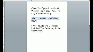 How to Get Screenium For Free