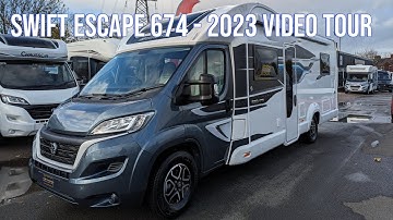 Brand New Swift Escape 674 Motorhome | Video Tour UK | 2023 Model