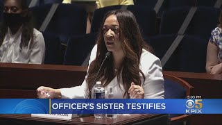 Sister Of Fallen Oakland Federal Guard Testifies Before Congress