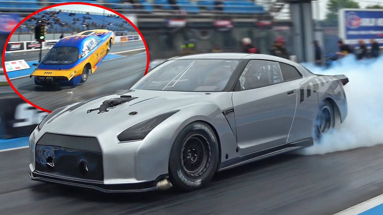 EUROPEAN AWD RECORD! 5-6 Cylinder Class at Doorslammers 2025 - Santa Pod Raceway