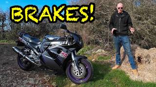 GSXR1100 BRAKE TEARDOWN!