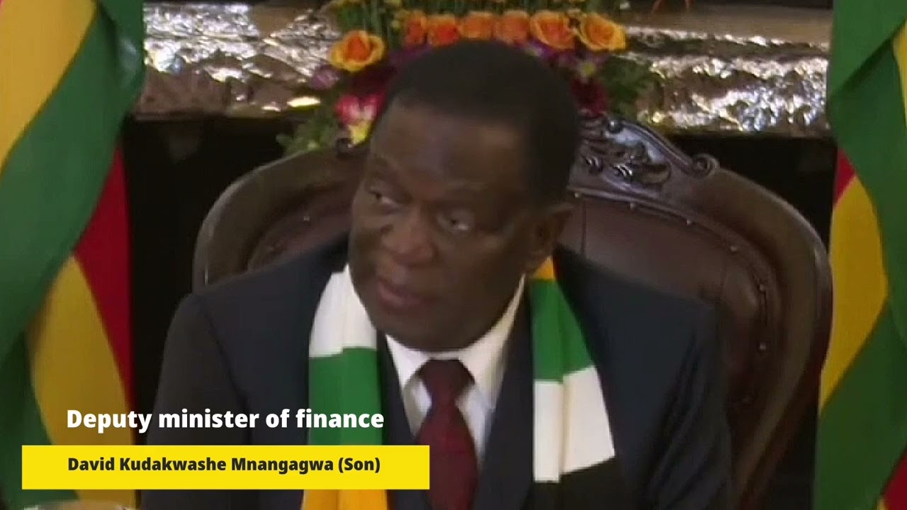 President of Zimbabwe, Emmerson Mnangagwa appoints his son to his new cabinet