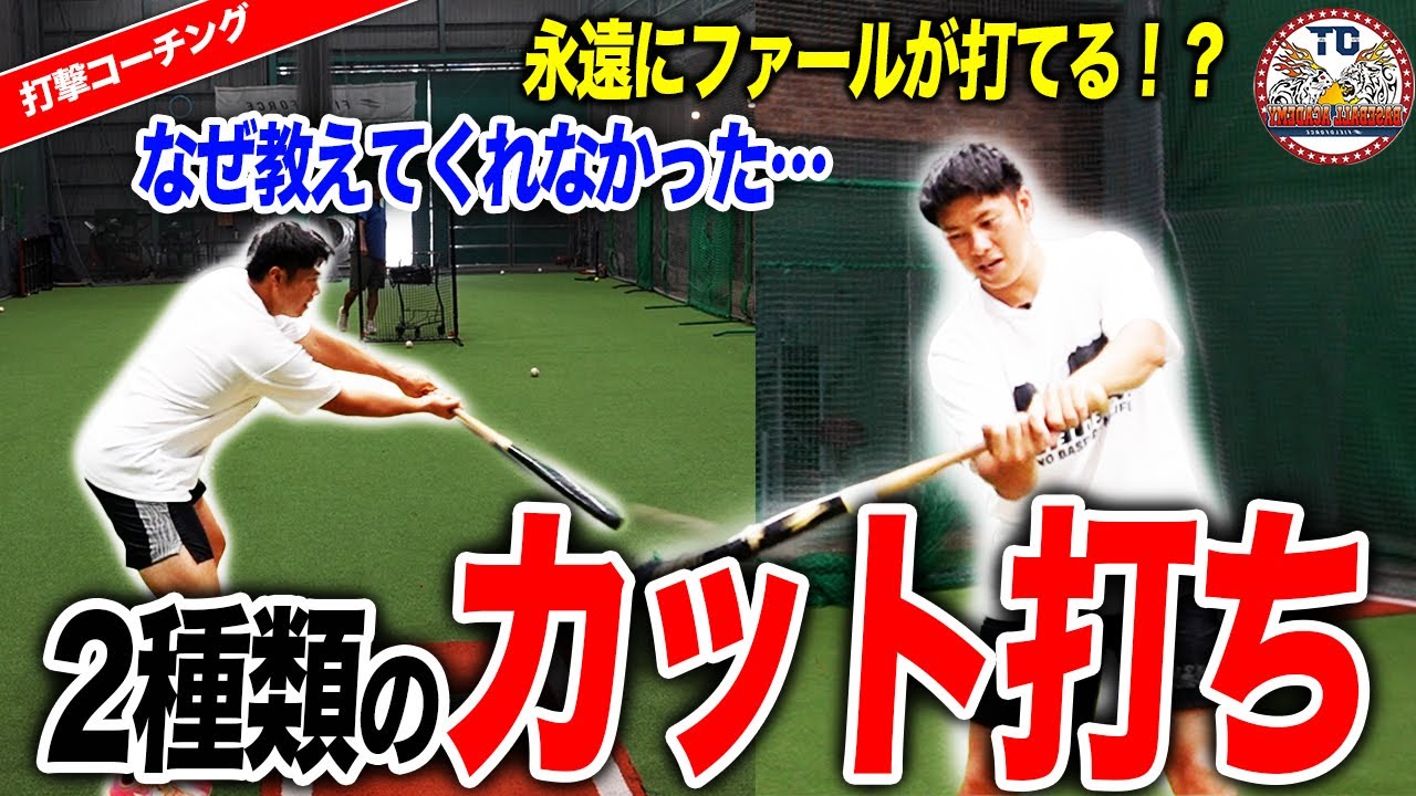 【球児必見】「追い込まれたらカットしろ」って監督は言うけどカット打ちって誰でもできるの！？ベースボールスクールコーチが徹底解説