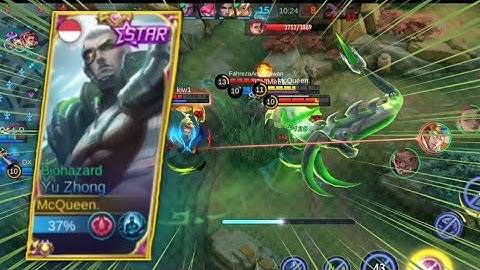 SUSTAINABLE TEAMFIGHT | LONGLAST HP BAR | YU ZHONG GAMEPLAY ‼️