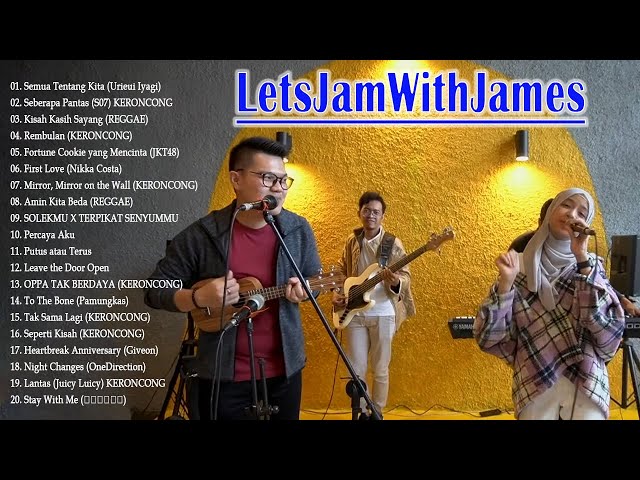 Full Album Keroncong Akustik James Adam | Brigita ft Fivein | Tanpa Iklan -  #LetsJamWithJames class=