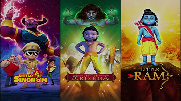 Little Singham Vs Little Krishna Vs Little Ram - Endless Run Game Play Android / iOS