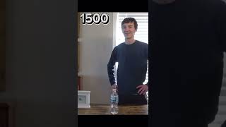 The legendary 3000 bottle flips in a row was MISS-COUNTED Pt. 1