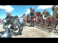 ⚡ 全ユニットを破壊しながら死の道を歩くカメラマンメカ 【 スキビディトイレ 】 🦖 アニマルレボルトバトルシュミレーター 🦕 ARBS