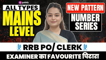 Mains Number Series One Shot All Types For RRB PO MAINS/RRB CLERK MAINS By Minakshi Varshney