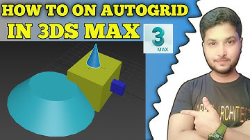 How to on Autogrid in 3ds max | Tutorial urdu English 2025 | Nabeel Architect
