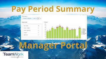 TeamWork 5 Manager Tutorial: How to View a Pay Period
