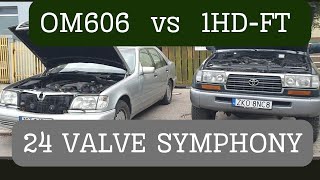 OM606 W140 & LAND CRUISER HDJ80, 24VALVE INDIRECT INJECTION VS DIRECT INJECTION