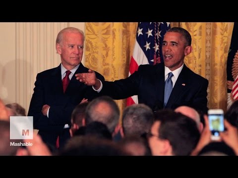 Obama shuts down heckler: 'You're in my house' | Mashable