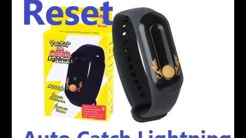 How to reset Auto Catch Lightning