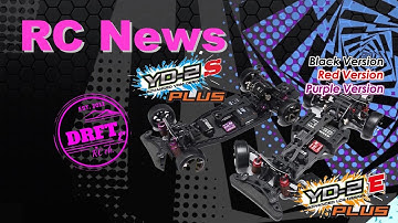RC Drift News -- New Yokomo YD-2 E / S  Plus color Alumite Chassis Special Limited Version !