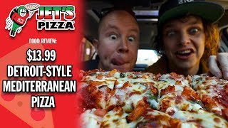 Jet S Pizza S 13 99 Large Mediterranean Pizza Food Review Sponsored Youtube