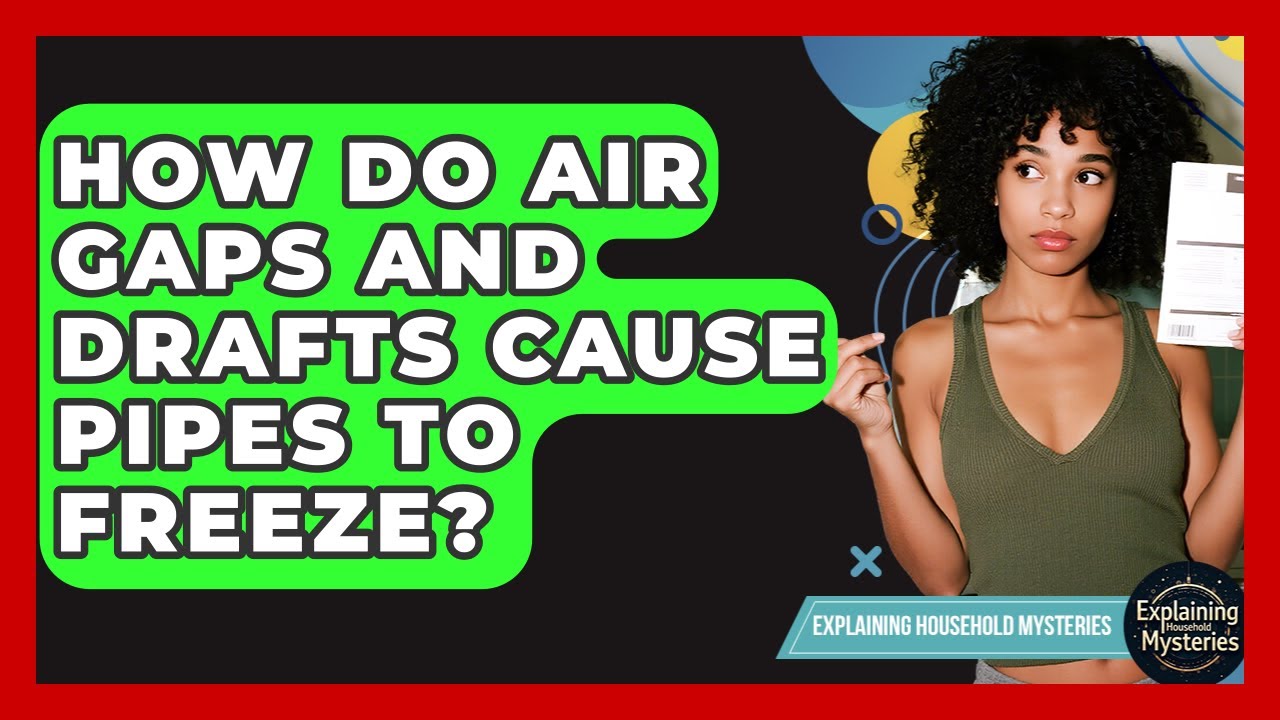 How Do Air Gaps And Drafts Cause Pipes To Freeze? - Explaining Household Mysteries