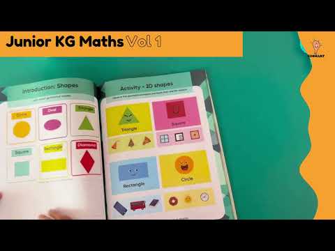 Junior KG Maths Volume 1 - LKG Maths /CBSE book - video from Edsmartedu