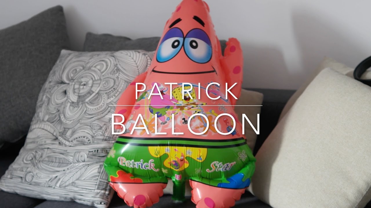Patrick balloon YouTube