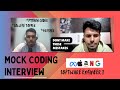 FAANG Coding Mock Interview | Fresher | Python