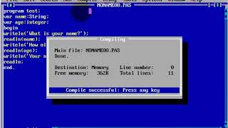 Celebrity Turbo Pascal Programming  #03 Readln Net Worth