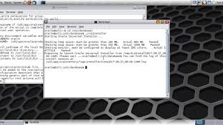 Create database 12c in Oracle Solaris