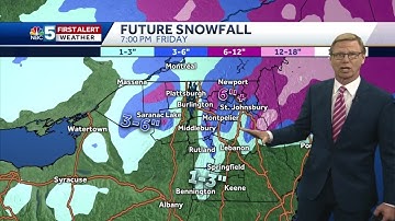 Video: Rain and accumulating snow is on the way. 4.8.20