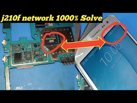 Samsung J210f J2 16 Network Up Down No Service Solution By Mobile R Sikhe Youtube