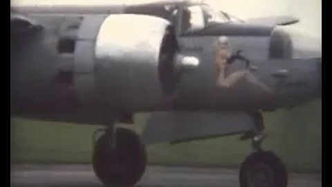 Don Bullock flies B-17 and A-26 17-06-1979 Duxford...