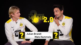 "Thank god you have to do this one!" | Who knows more 2.0: Brandt vs. Hummels