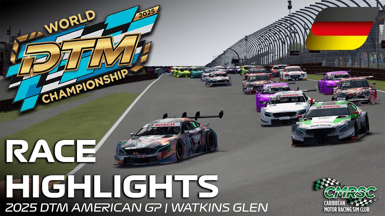 Основные моменты гонки l Гран-при Америки l Чемпионат мира CMRSC DTM 2025